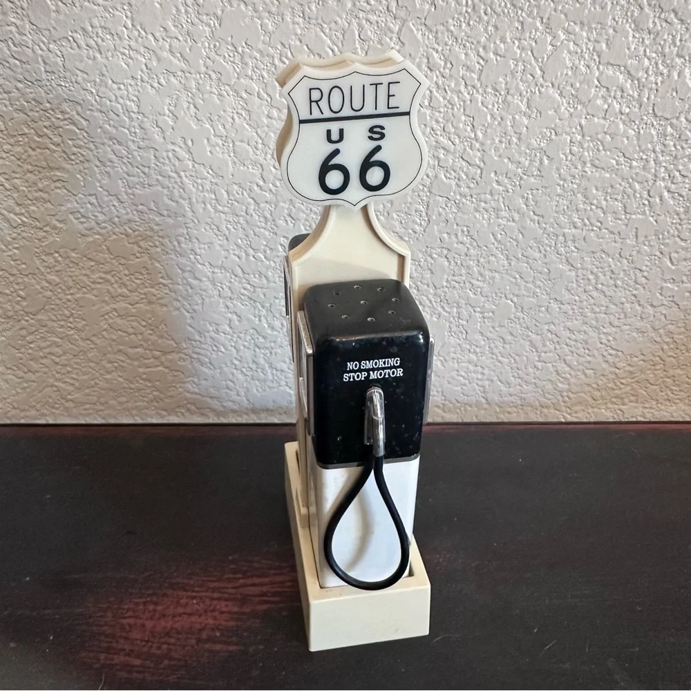 Route 66 Vintage Gas Pump Salt and Pepper Shakers